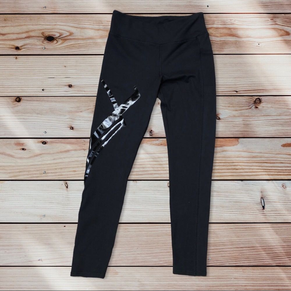 EUC GOTTEX soft matte black jersey legging Size M/M